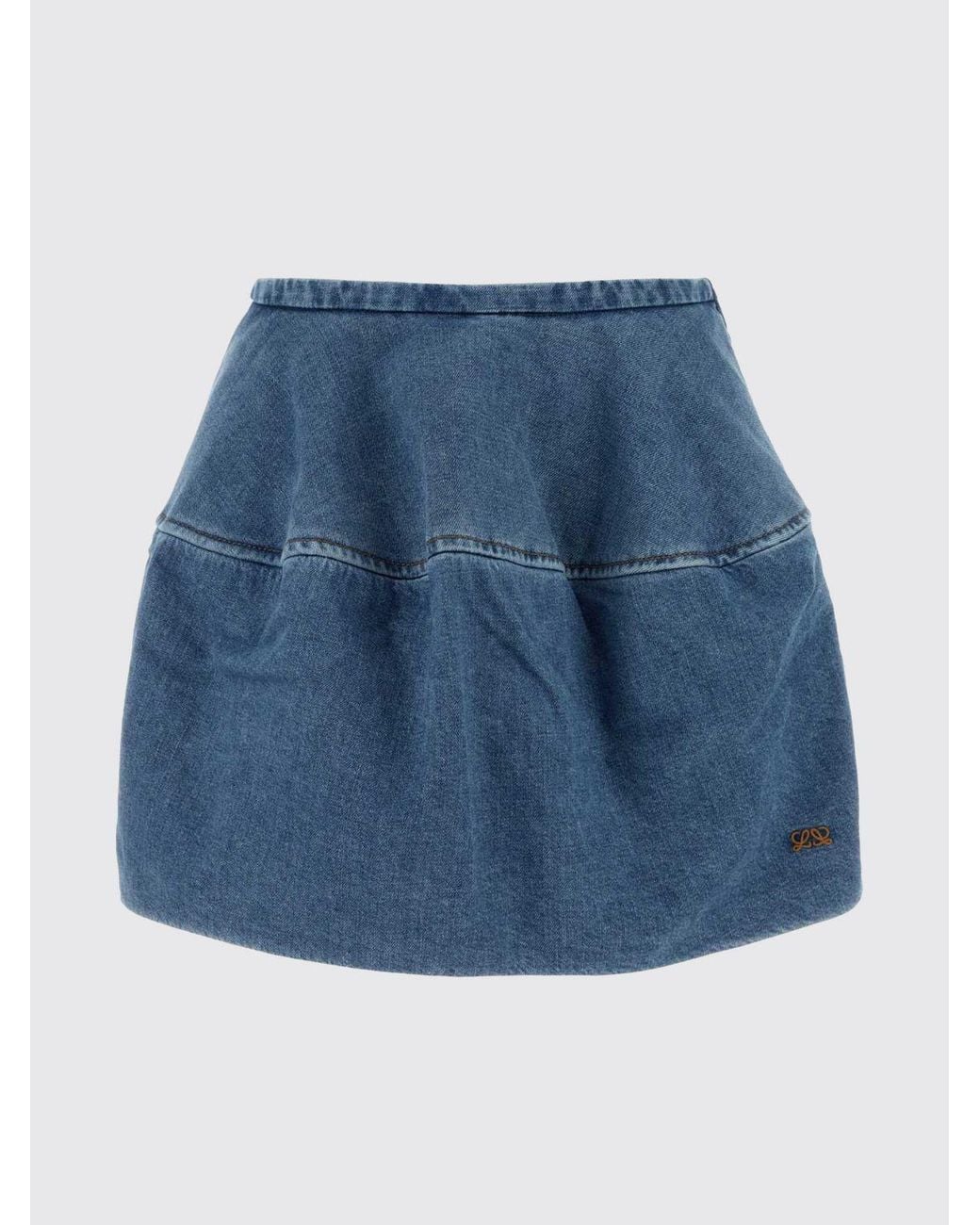 Loewe Blue Skirt