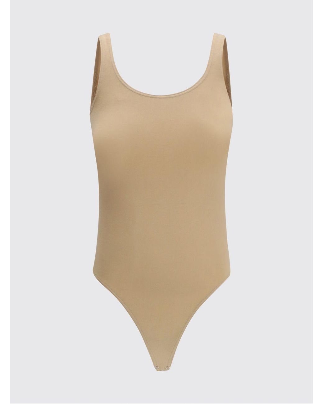 Wolford Blue Cotton Underwear Bodysuit