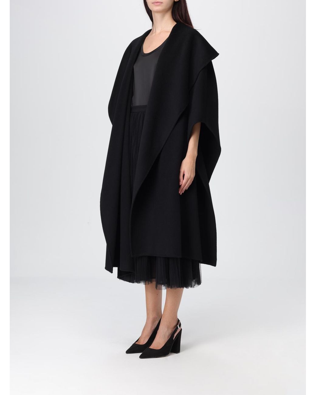 Elisabetta Franchi Black Coat