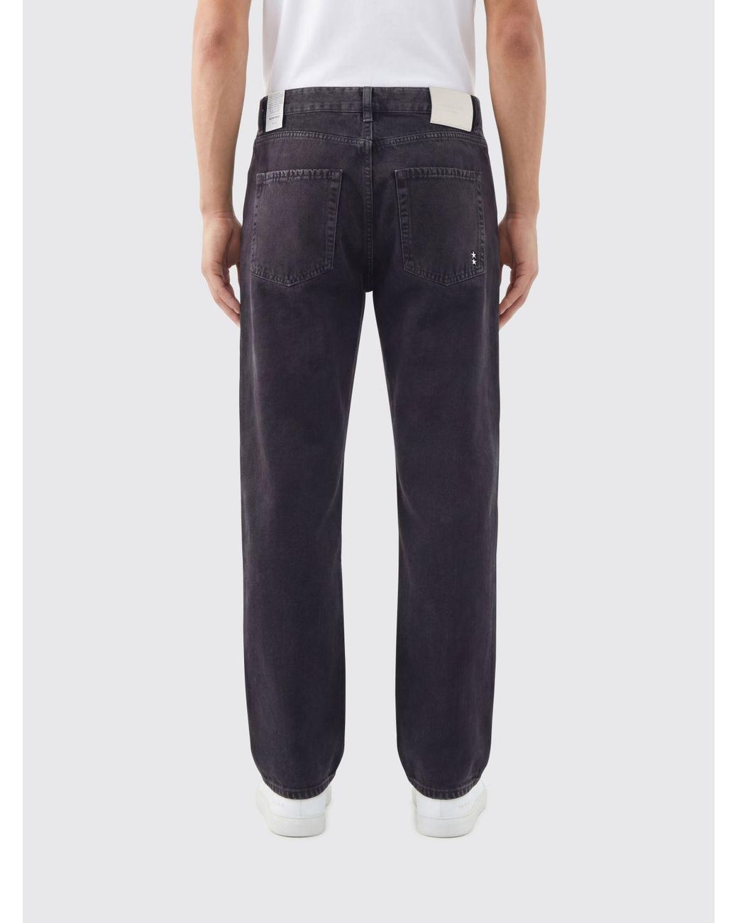ICON DENIM Blue Straight Denim Jeans for men