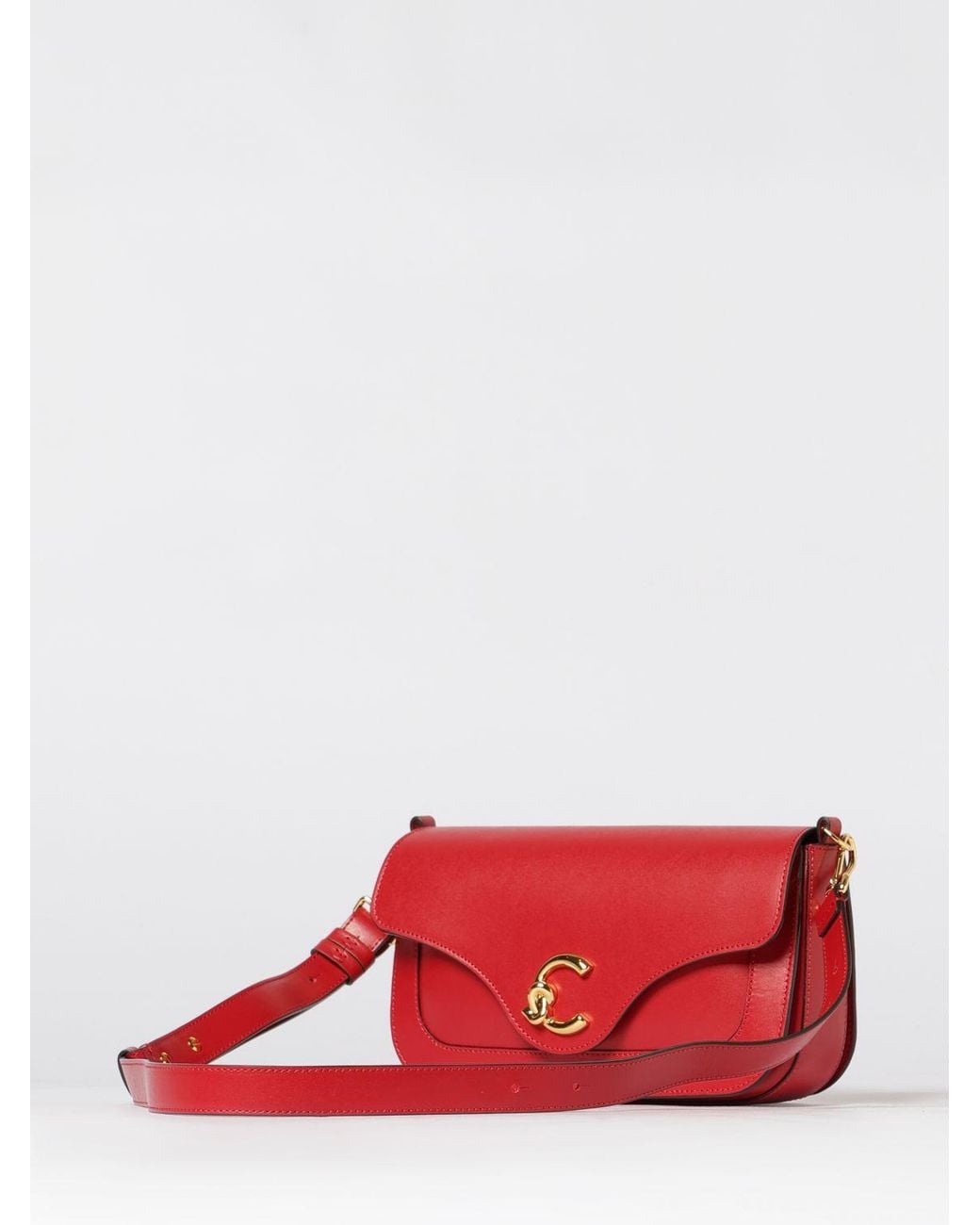 Coccinelle Red C-Me Leather Bag