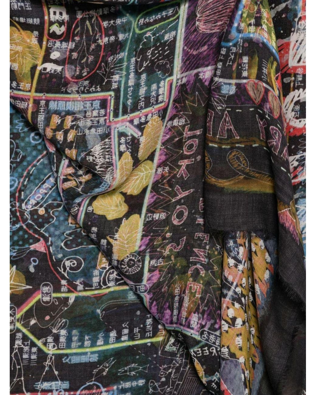 Faliero Sarti Multicolor Scarf