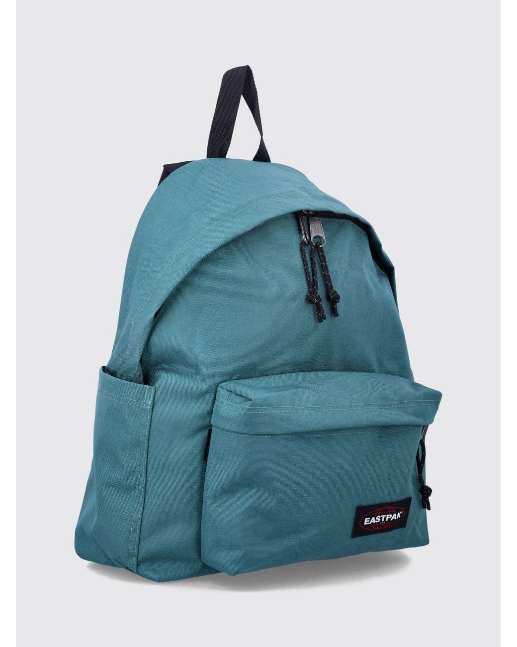 Eastpak Blue Padded Pak'R Tech Fabric Backpack With Zipped Front Pocket for men