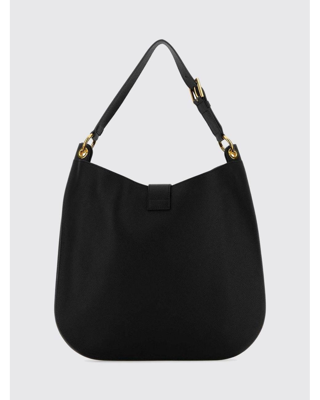 Tom Ford Black Tara Grained Leather Bag