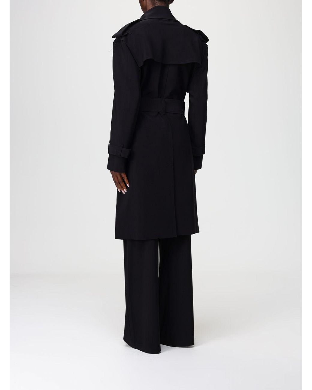 Norma Kamali Blue Coat