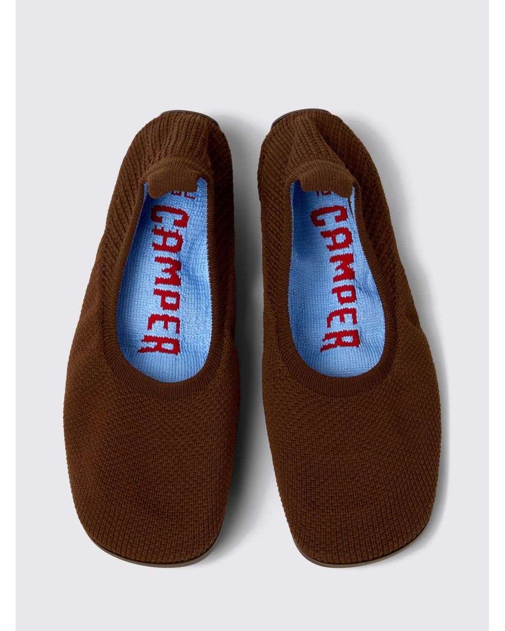 Camper Brown Ballet Flat