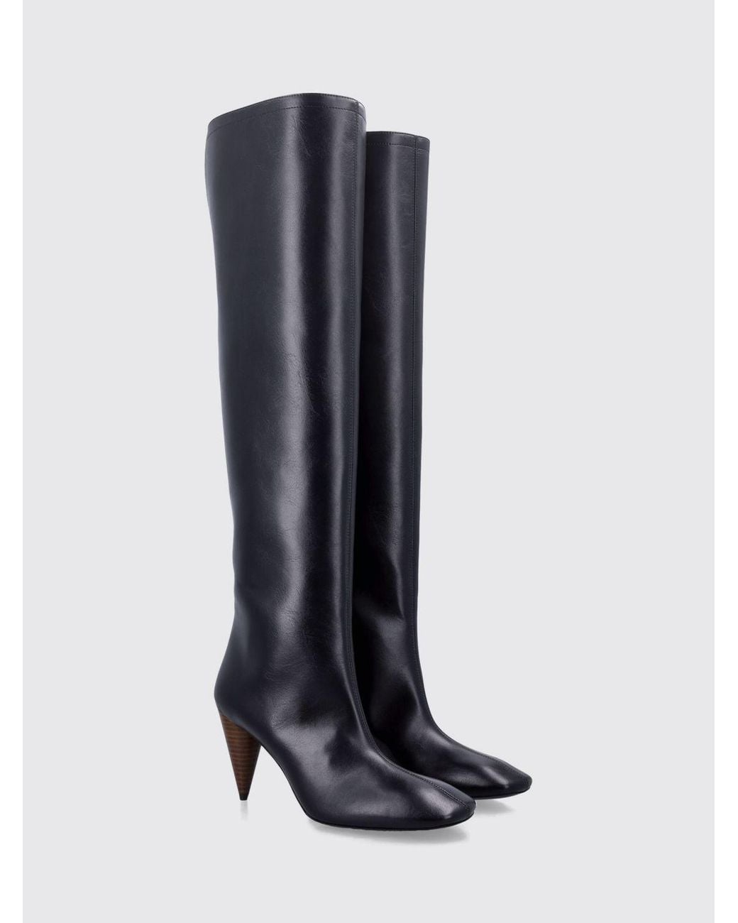 Stella McCartney Blue Knee-High Boots