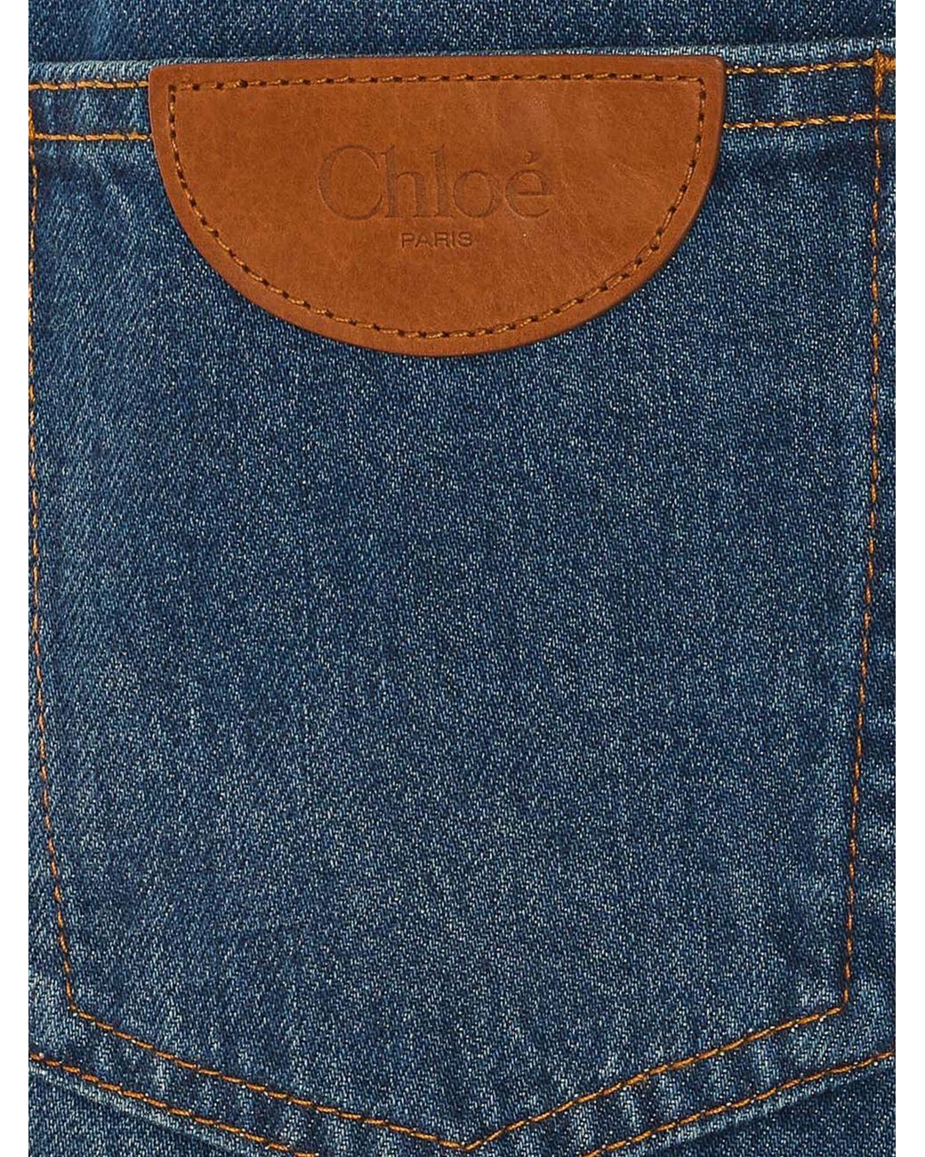 Chloé Blue ChloÉ High-Waisted Flare Jeans