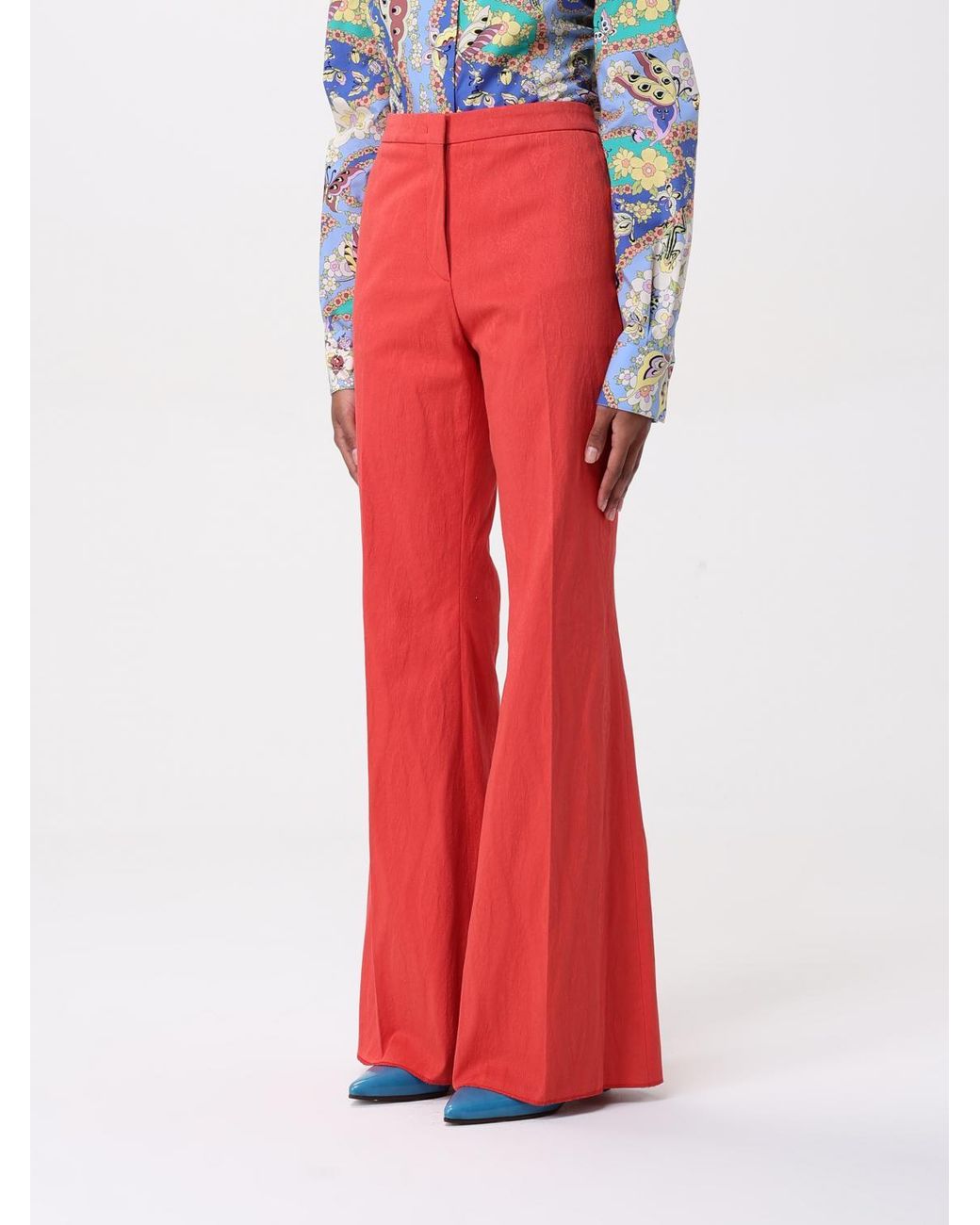 Etro Red Trousers