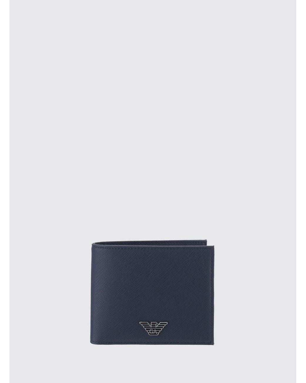 Emporio Armani Blue Wallet for men
