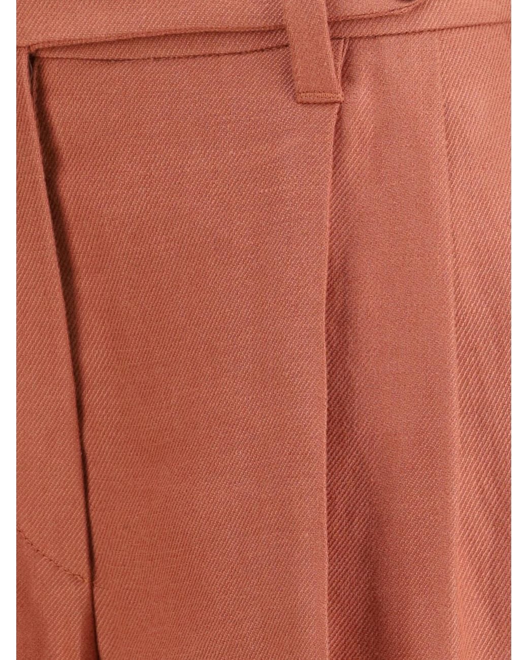 Brunello Cucinelli Red Shorts