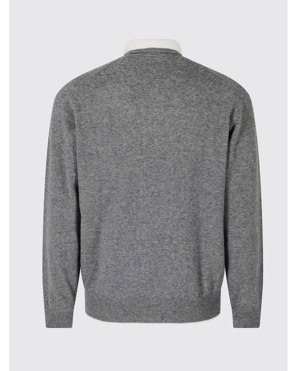 Eleventy Gray Polo Shirt for men
