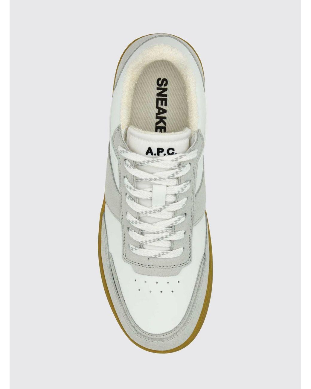 A.P.C. Schlichte Sneaker in White für Herren