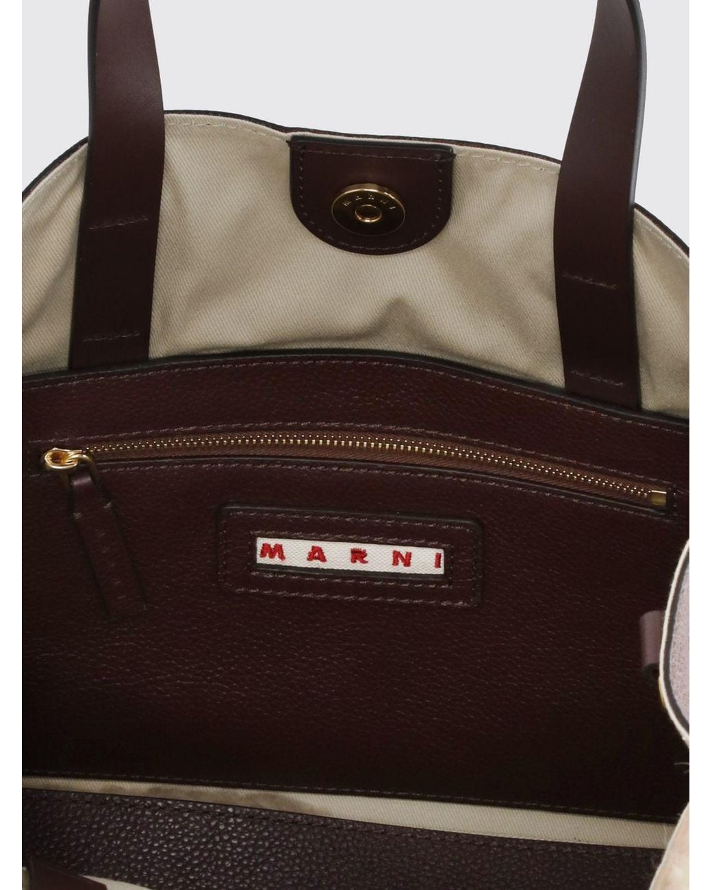 Marni Natural Shoulder Bag
