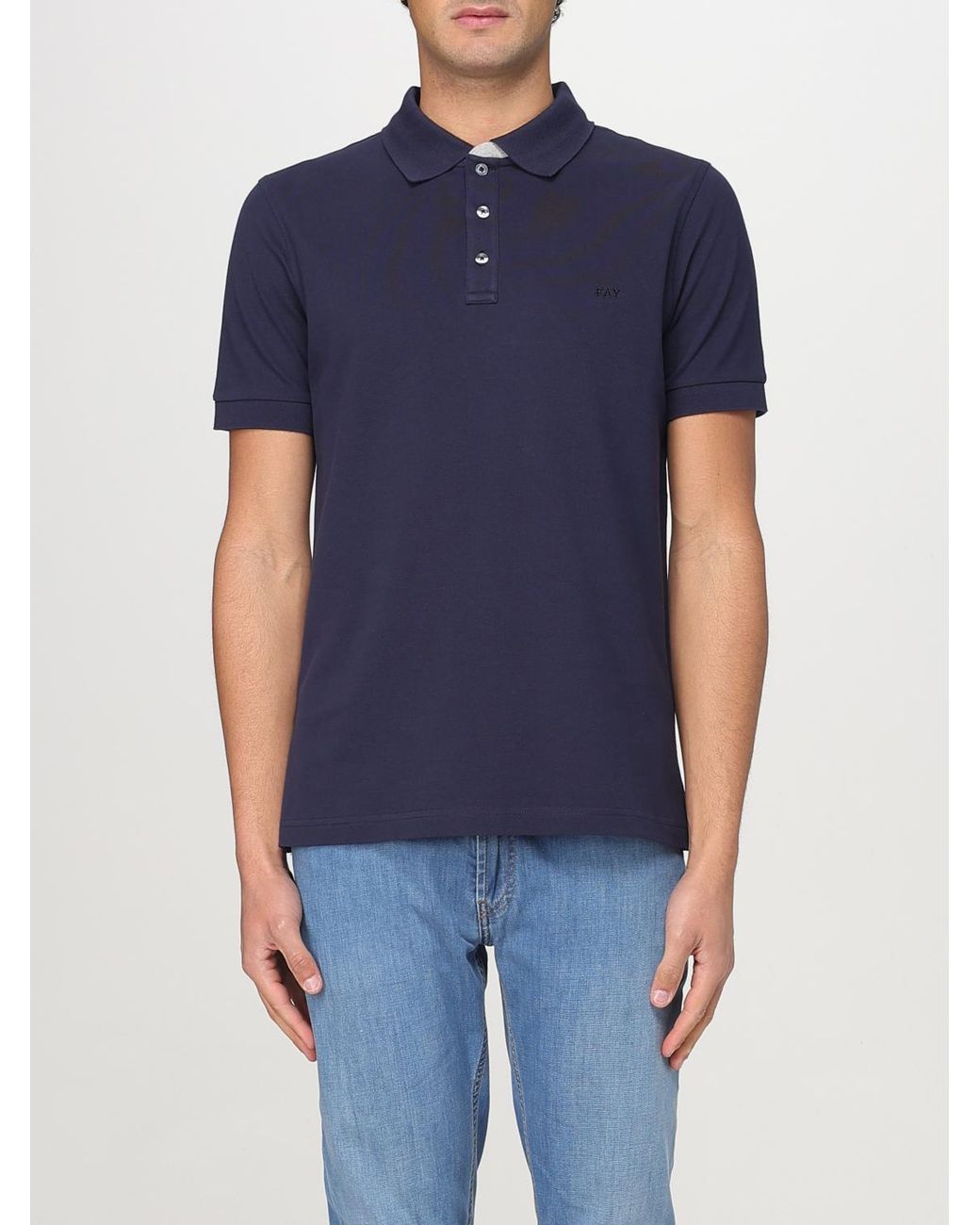 Polo di Fay in Blue da Uomo