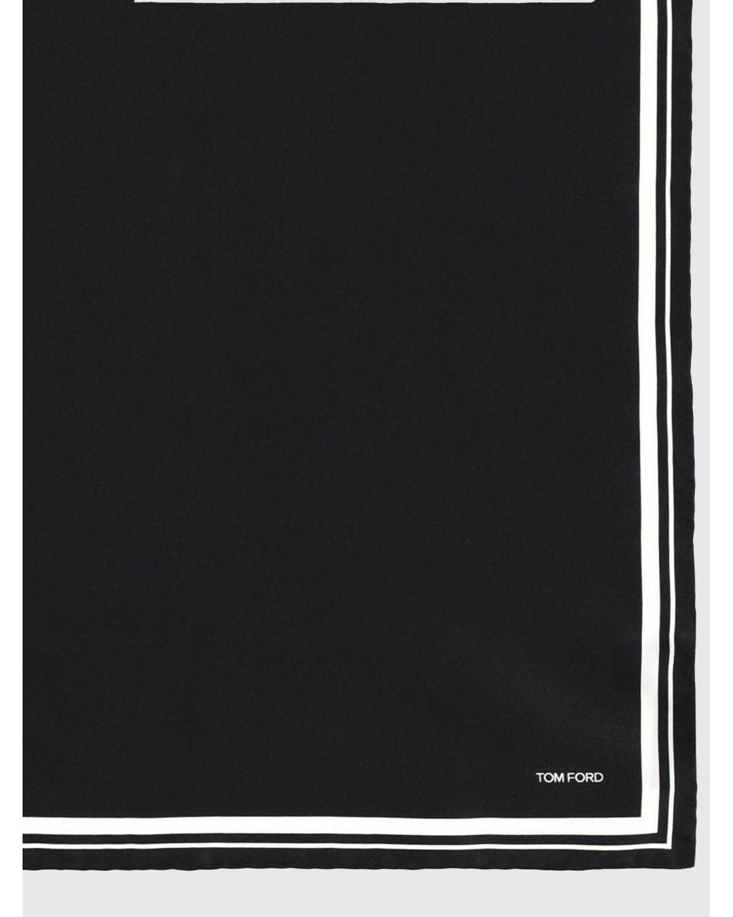 Tom Ford Black Neck Scarf for men