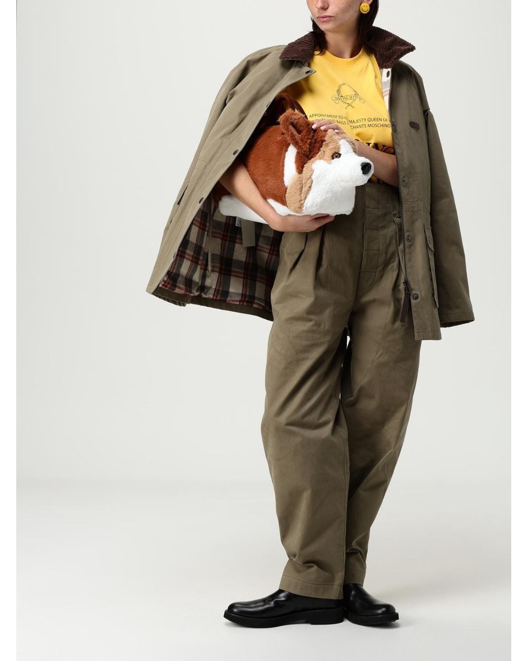 Moschino Couture Green Coat