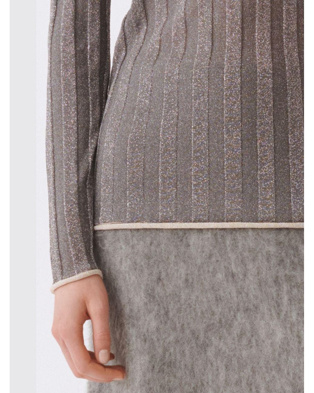 Fabiana Filippi Gray Sweater