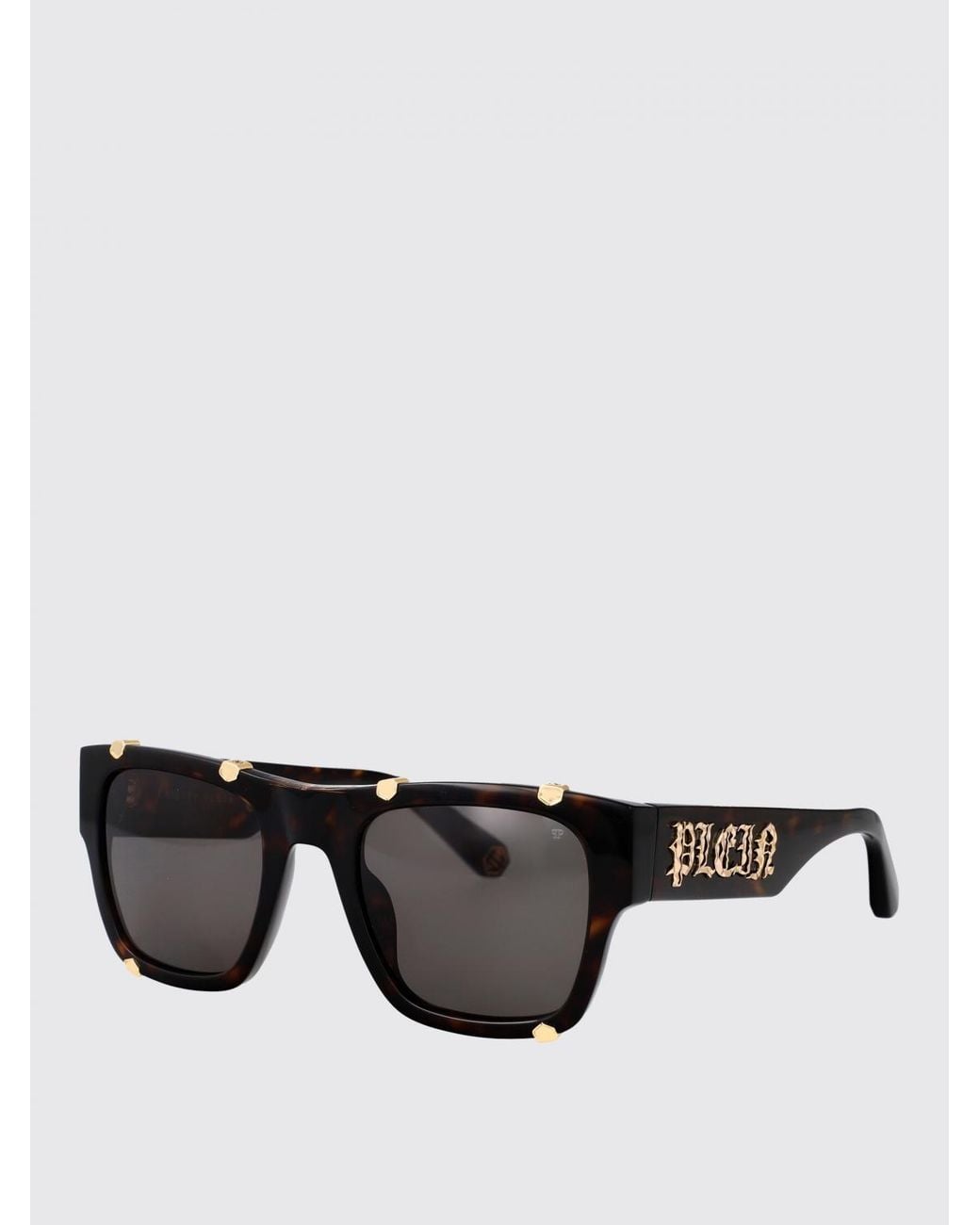 Philipp Plein Black Sunglasses for men