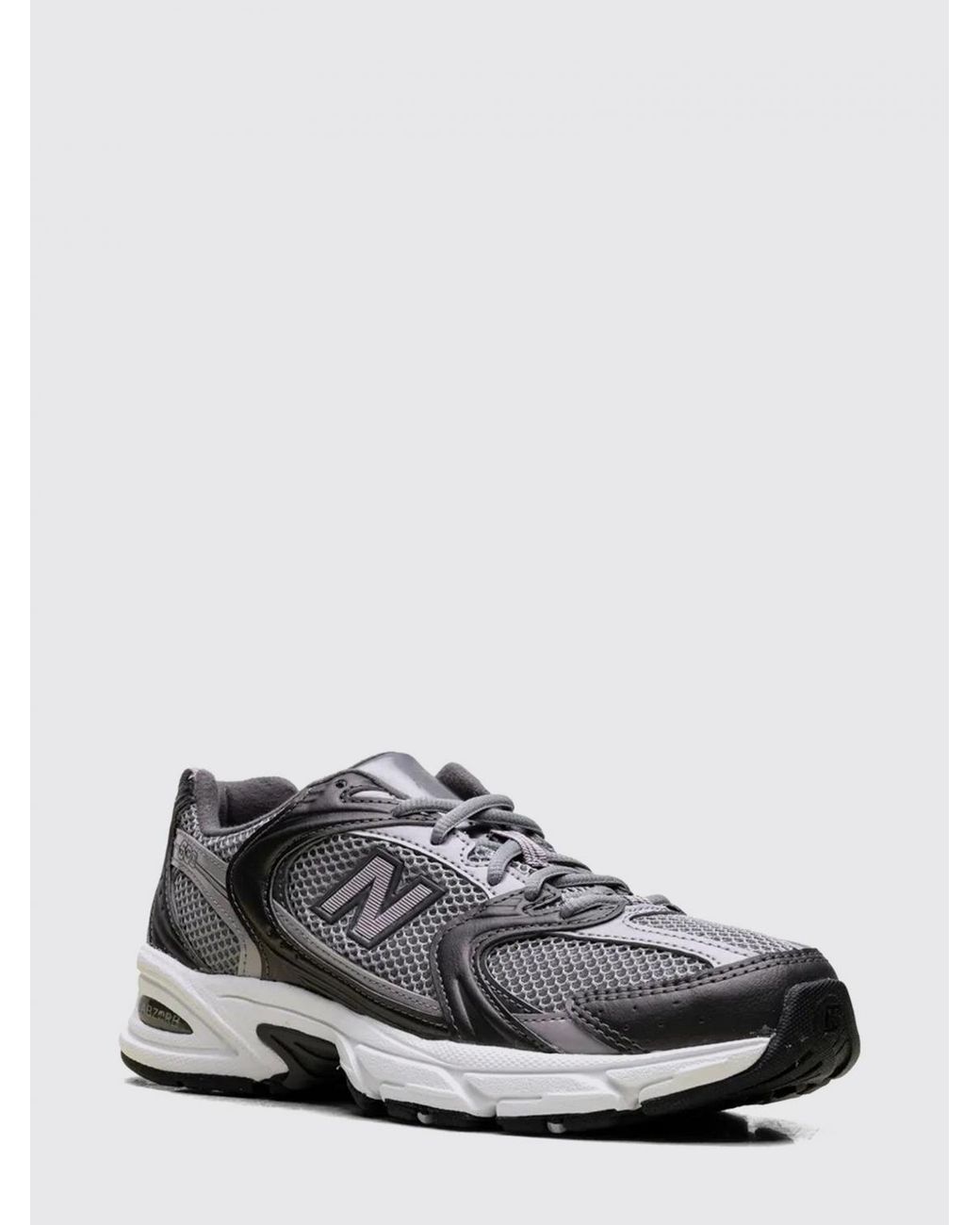 New Balance White 530 Mesh And Rubber Sneakers for men
