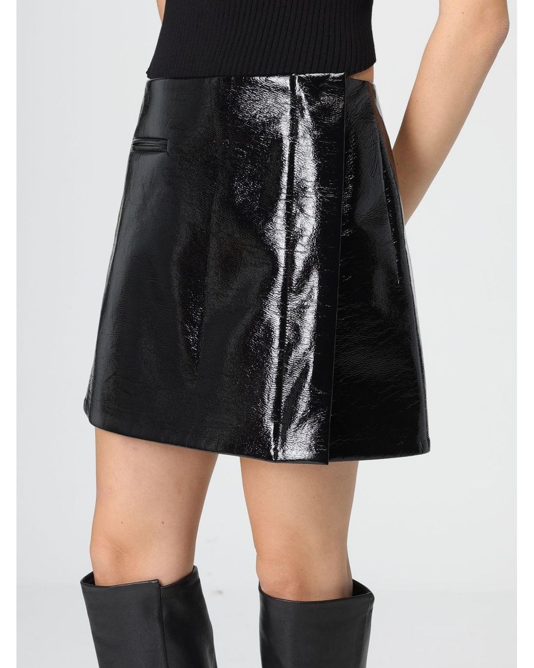 Courreges Black CourrÈ Ges Skirt