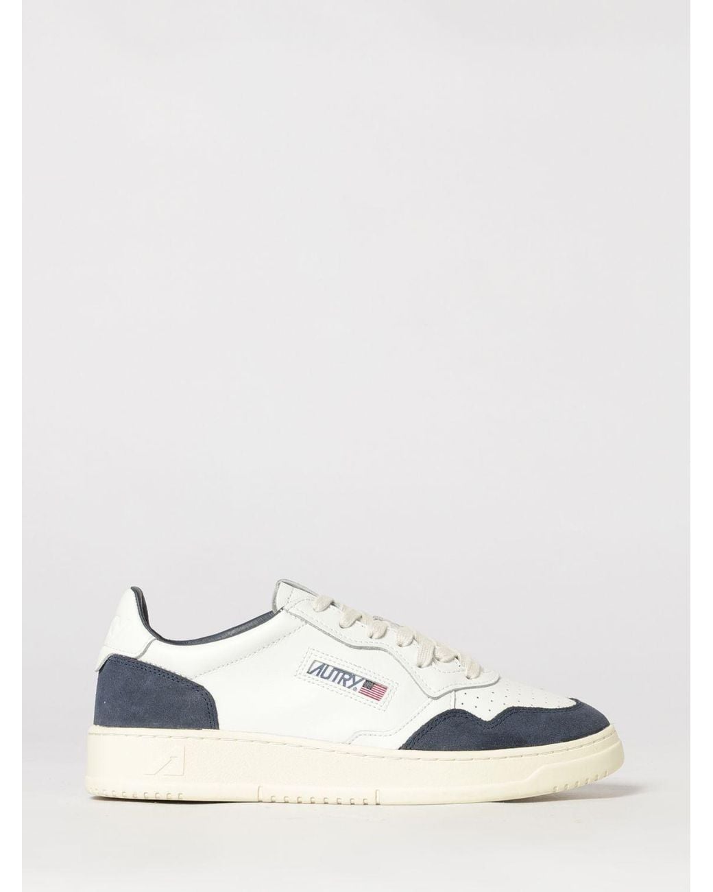 Autry White Medalist Low Top Trainers for men