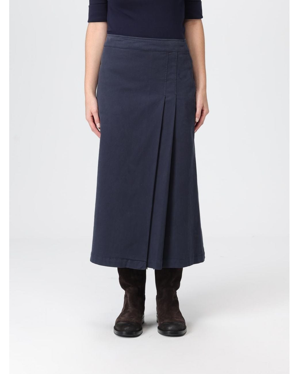 Falda Mujer Aspesi de color Blue