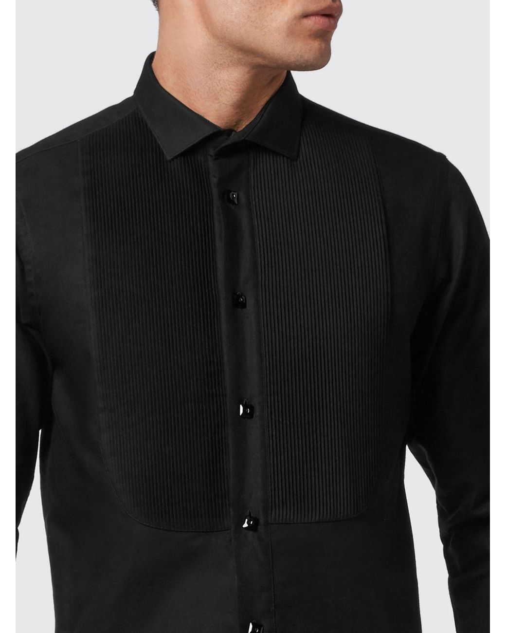 Philipp Plein Black Classic Poplin Shirt for men