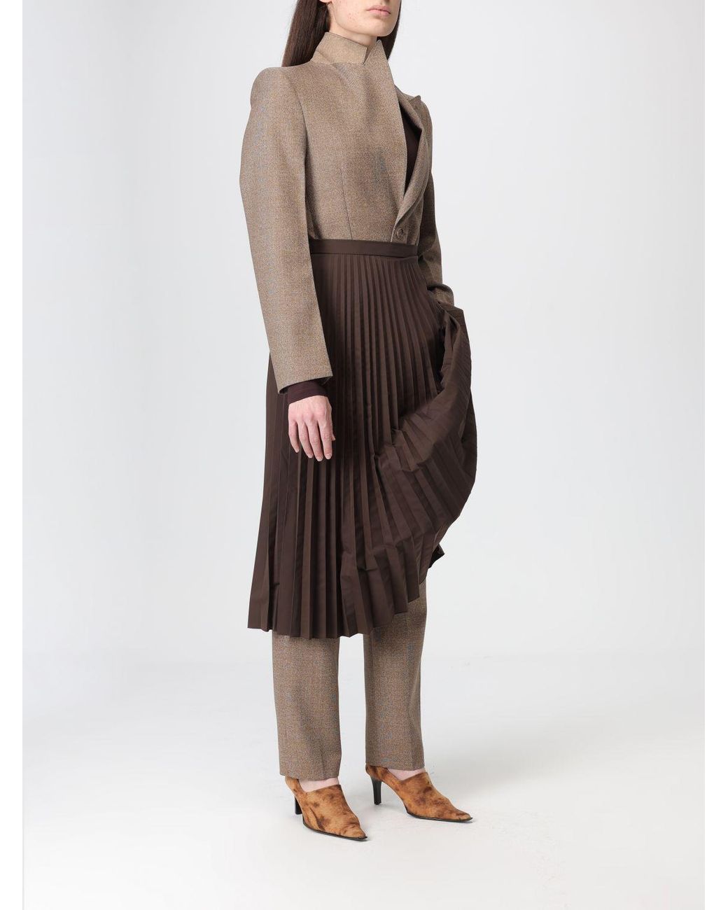 MM6 by Maison Margiela Brown Jacket