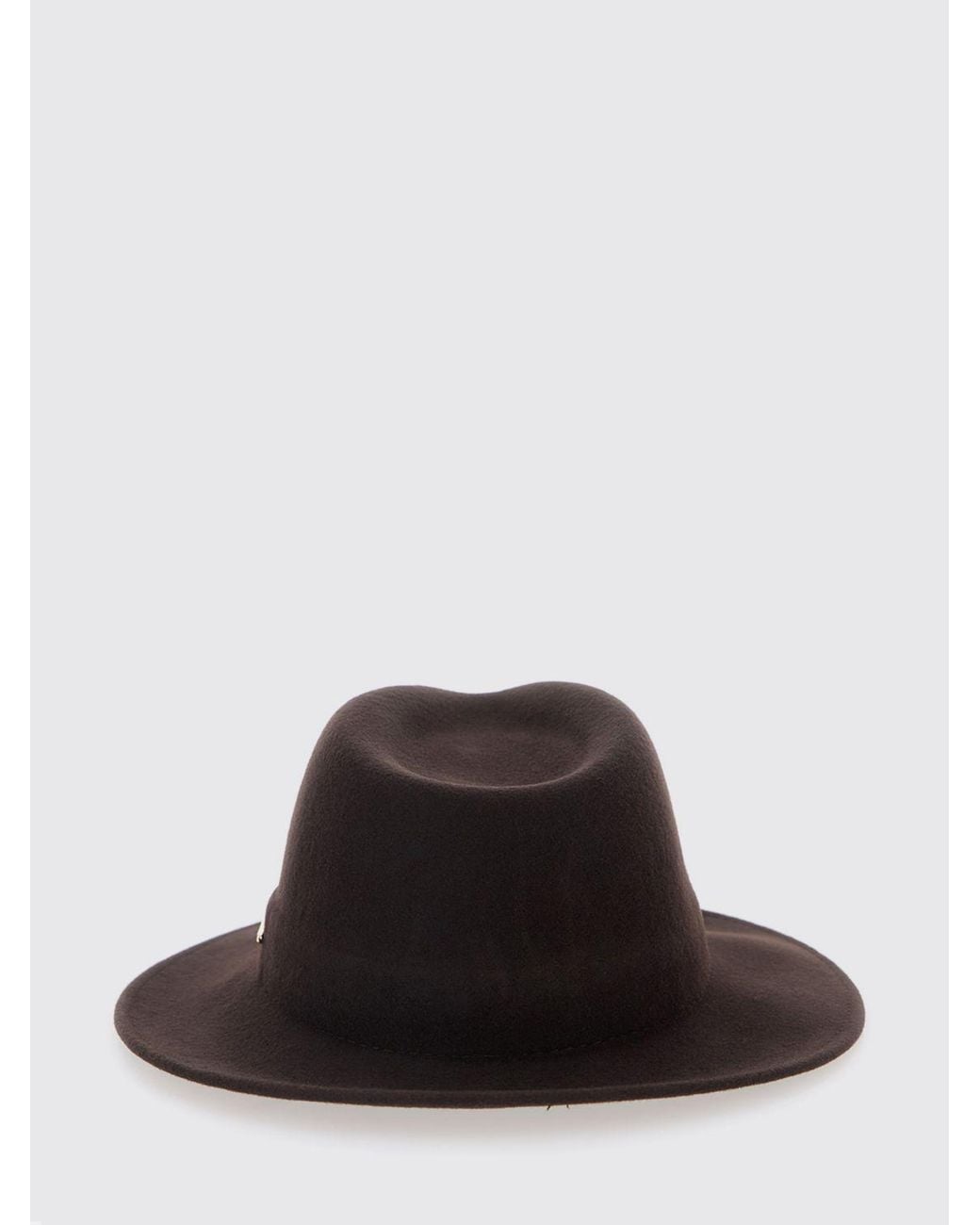 Cappello A Tesa Larga di Twinset in White