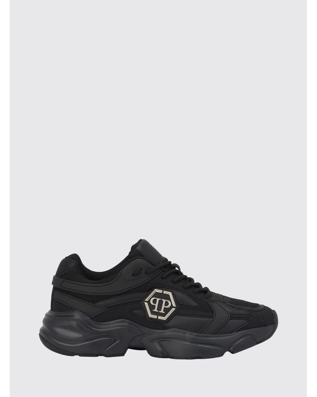 Philipp Plein Black Sneakers for men