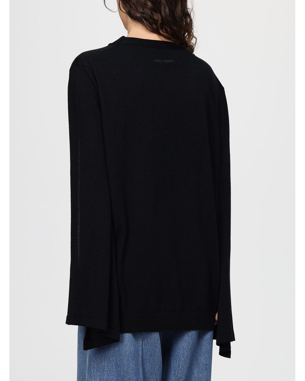 Alberta Ferretti Black Jumper