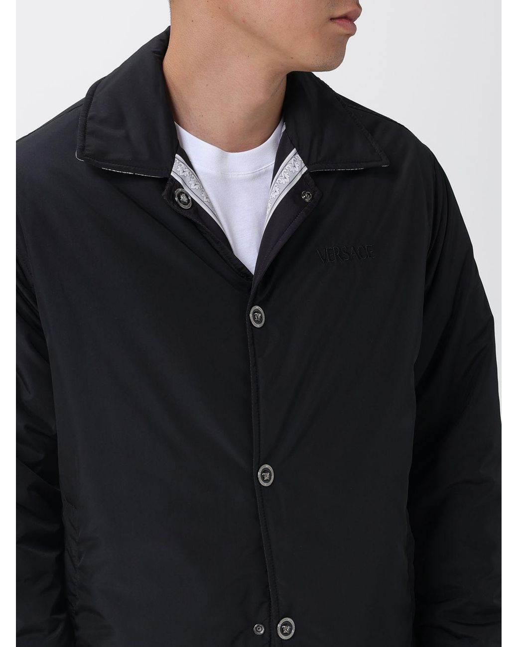 Versace Blue Jacket for men