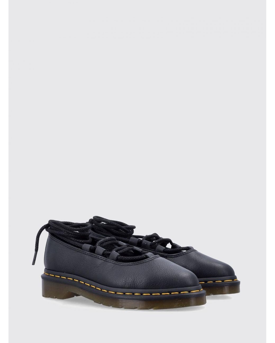 Dr. Martens Blue Flat Shoes