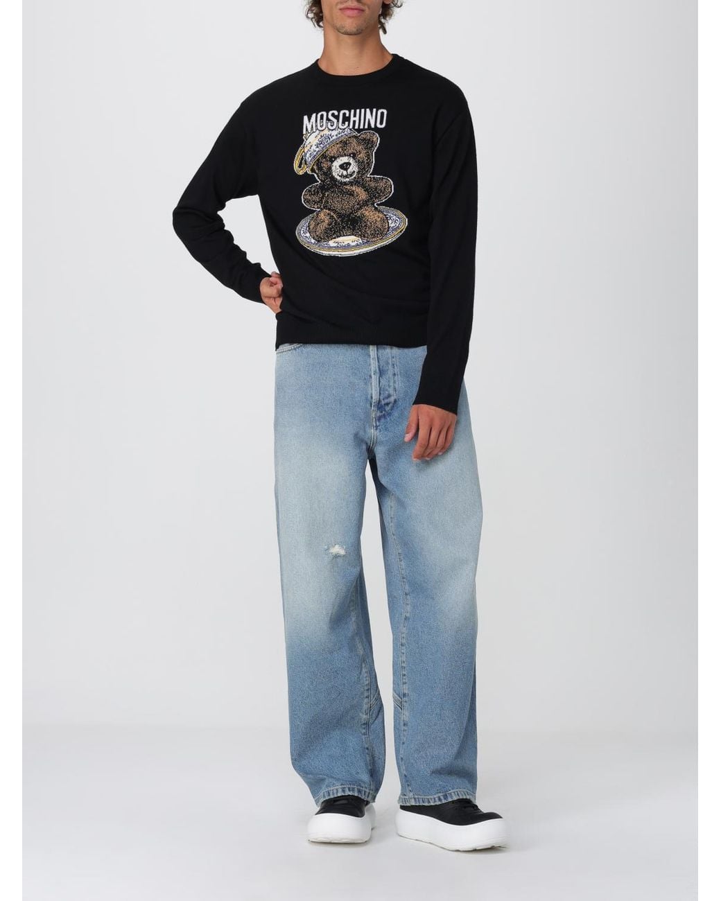 Moschino Couture Black Jumper for men