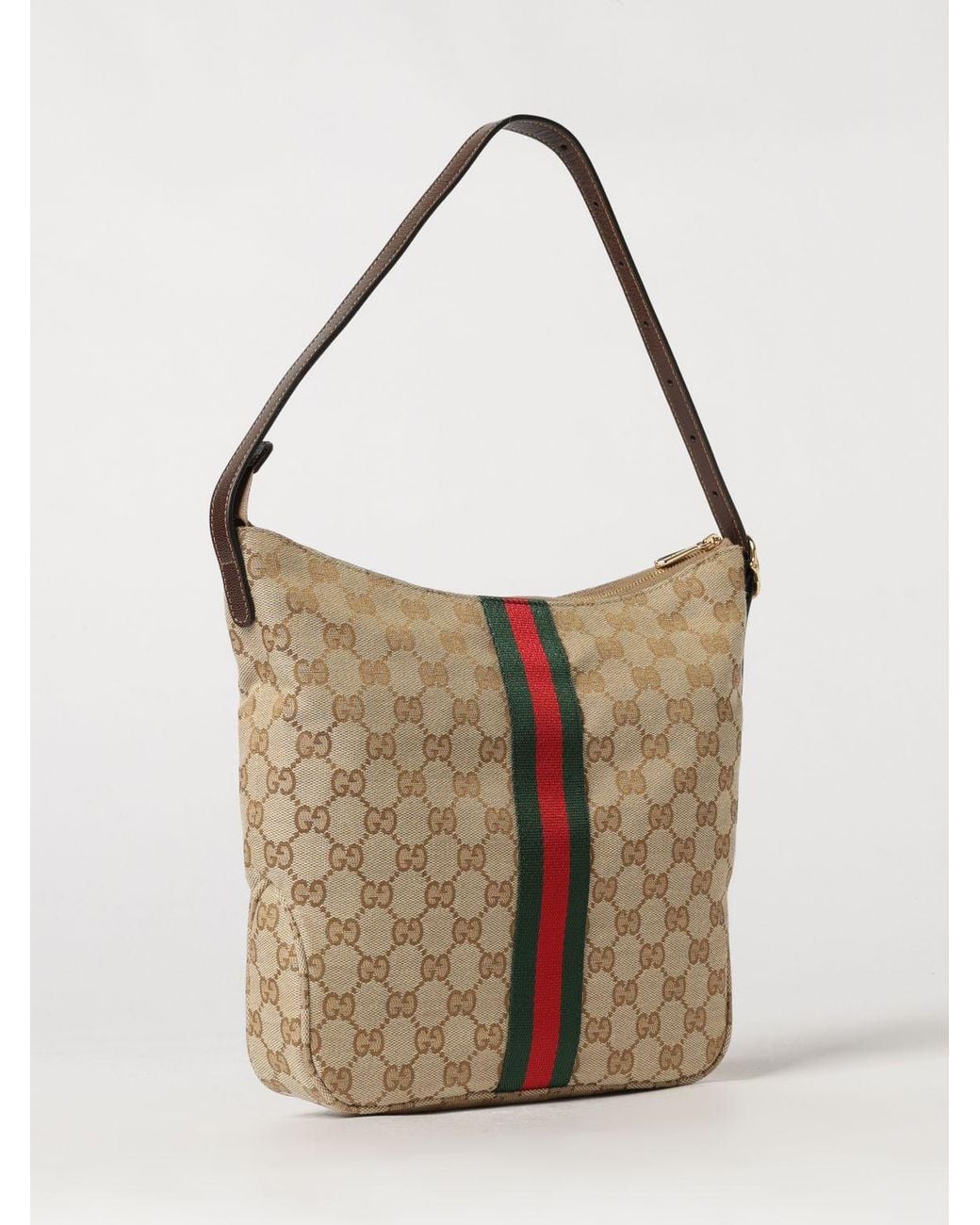 Borsa A Spalla Lunetta di Gucci in Natural da Uomo