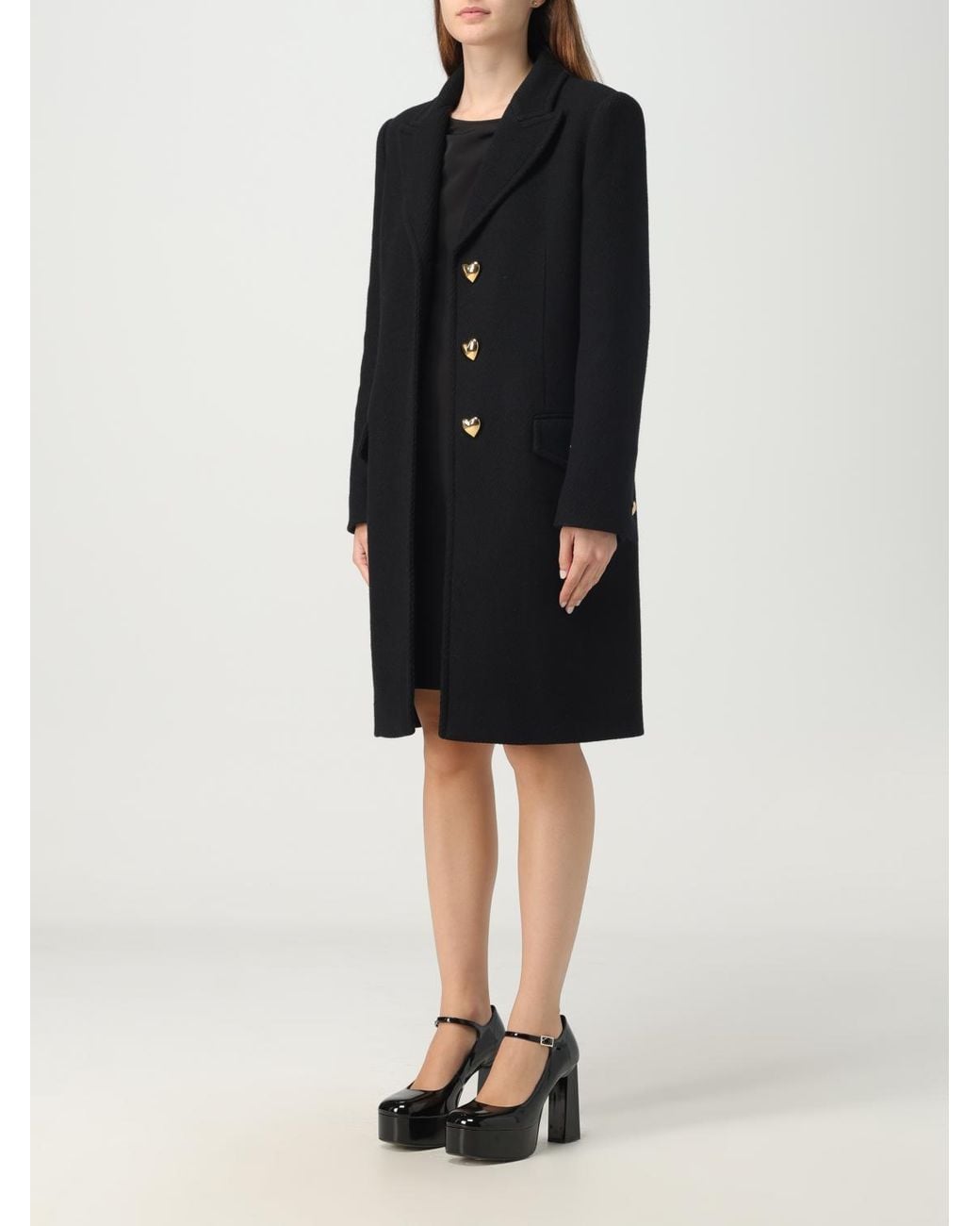 Moschino Couture Black Coat