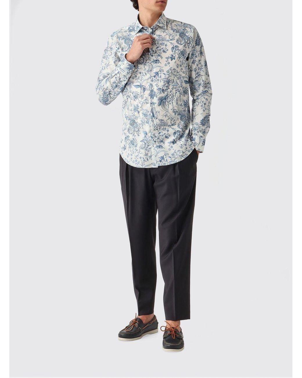 Etro Gray Shirt for men