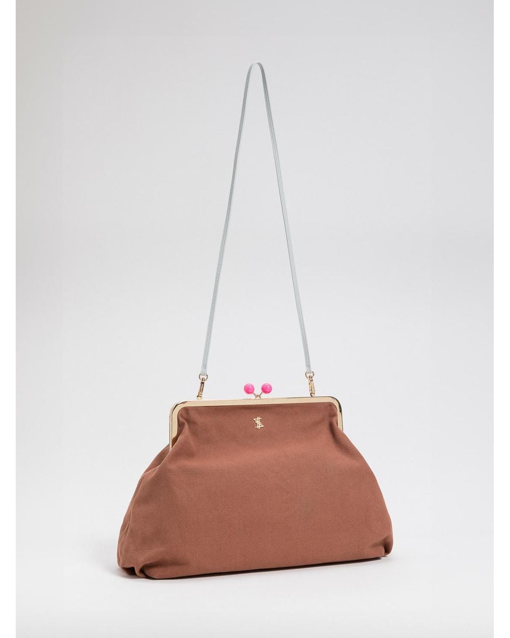 Twinset Brown Myfo Clutch