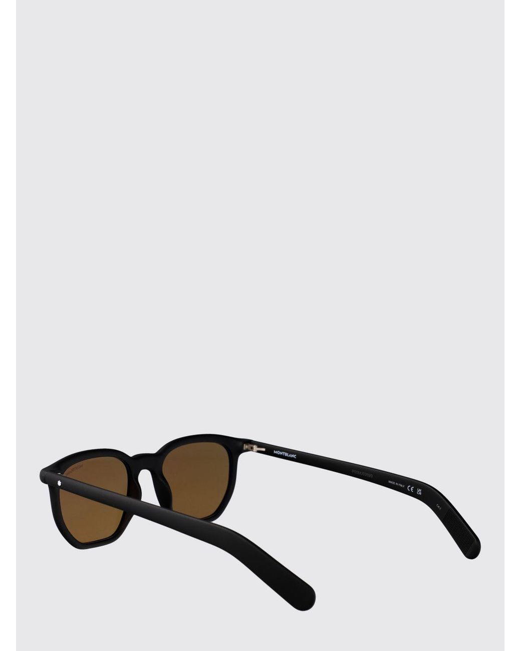 Montblanc White Acetate Sunglasses for men
