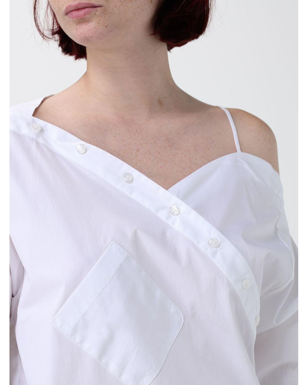 Coperni White Poplin Shirt
