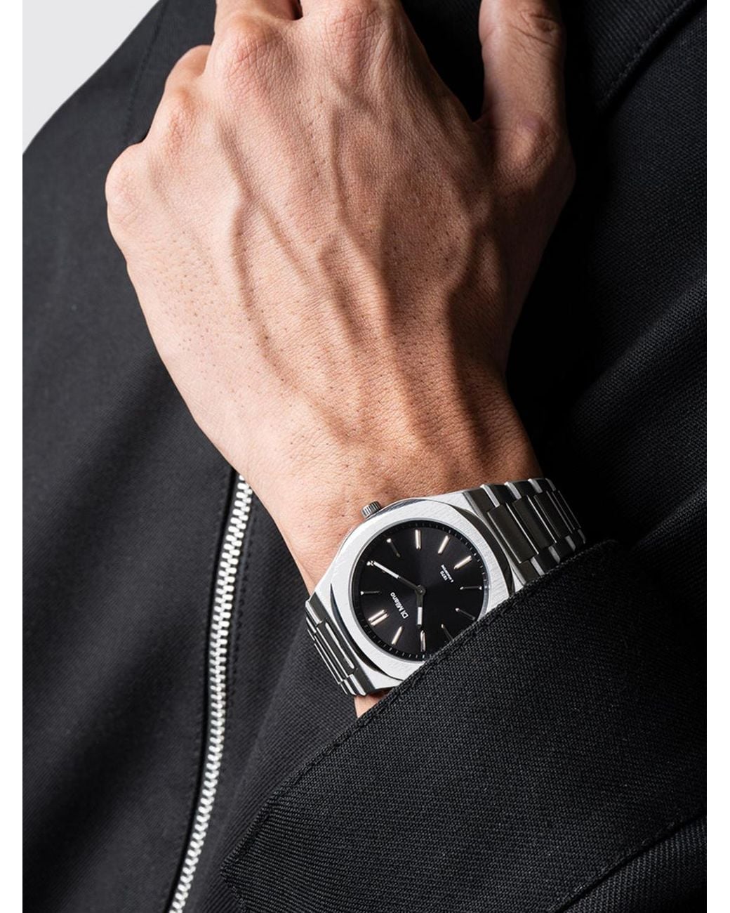 D1 Milano White Watch for men