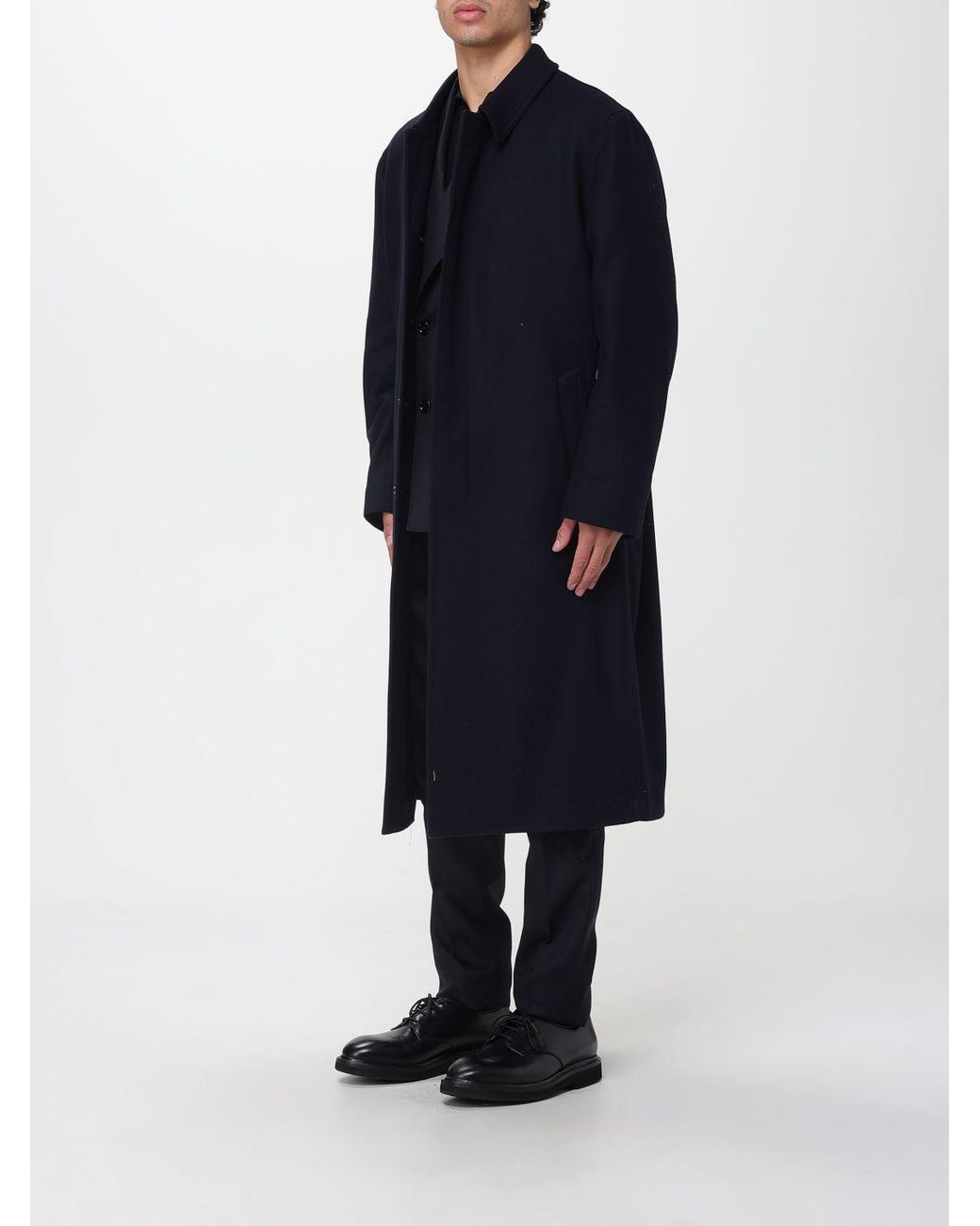 Boglioli Blue Coat for men