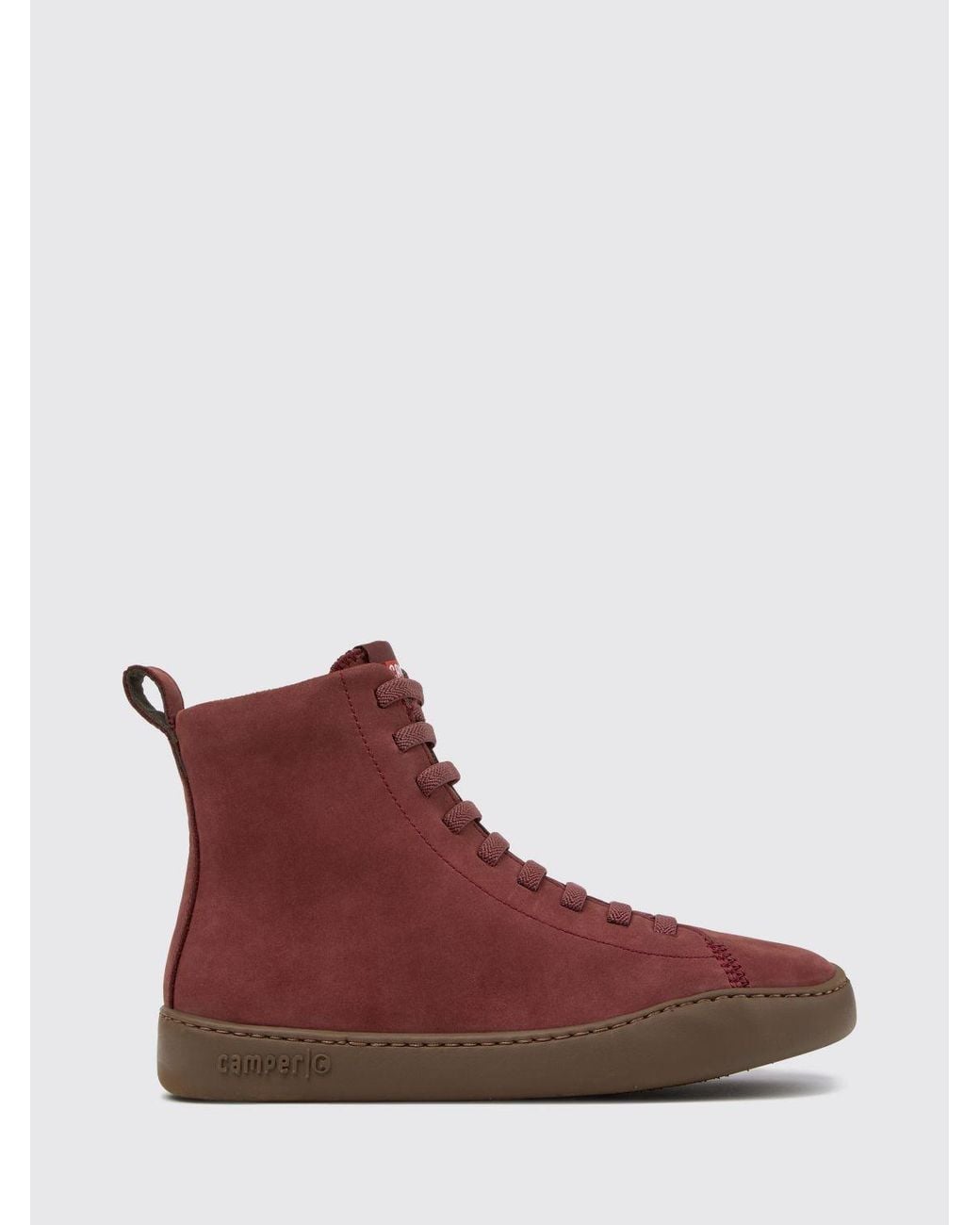 Camper Red Peu Touring Outdoor Ankle Boots