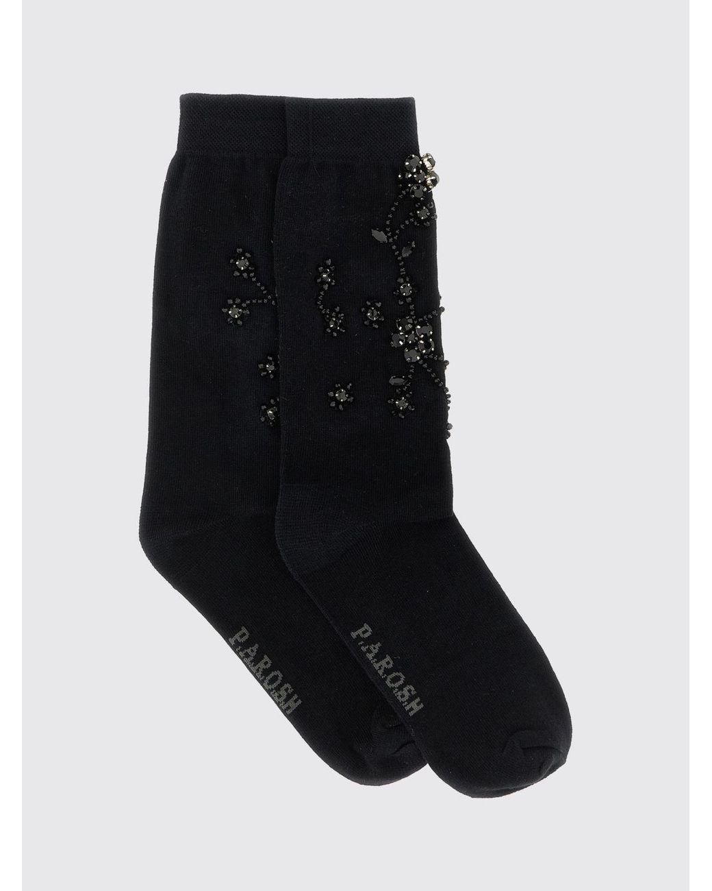 P.A.R.O.S.H. Black Socks P.A.R.O.S.H