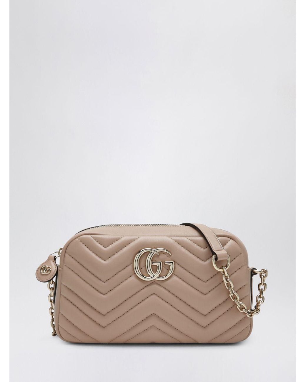 Gucci Natural Gg Marmont Bag