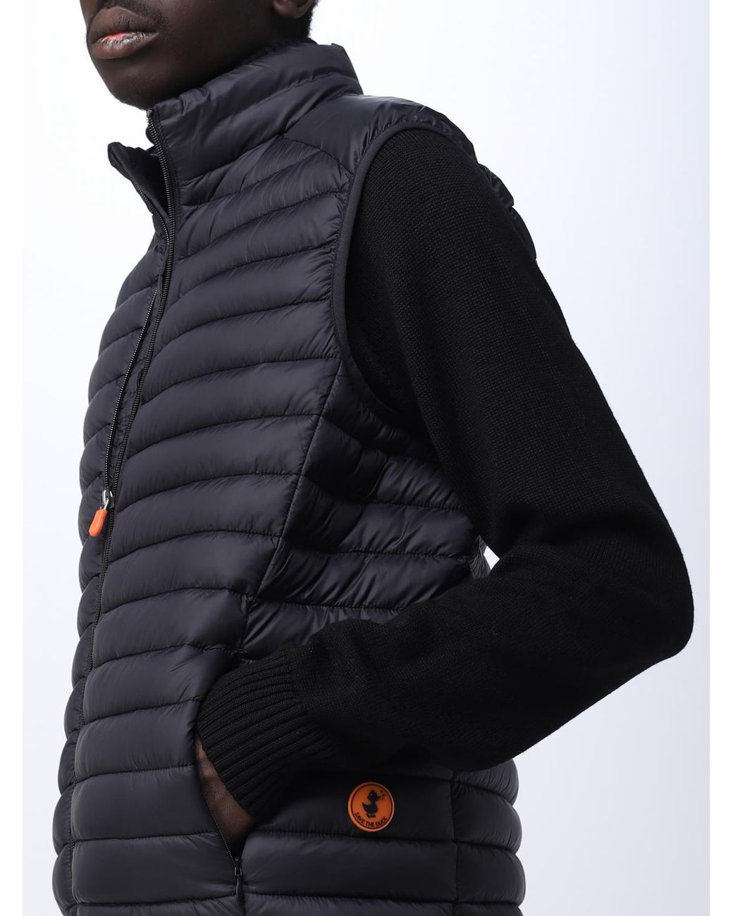 Save The Duck Blue Suit Vest for men