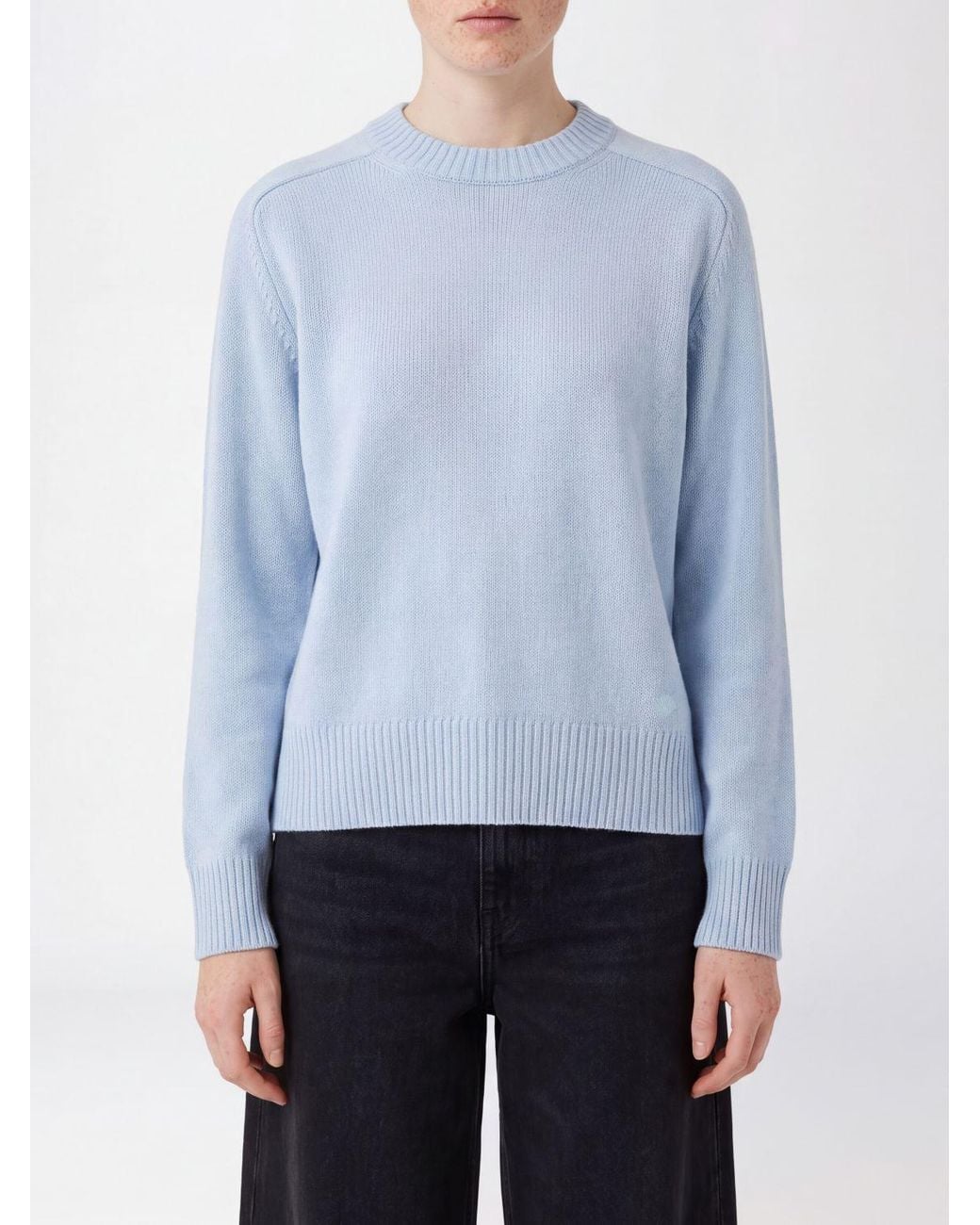 Loulou de Saison Blue Crewneck Jumper