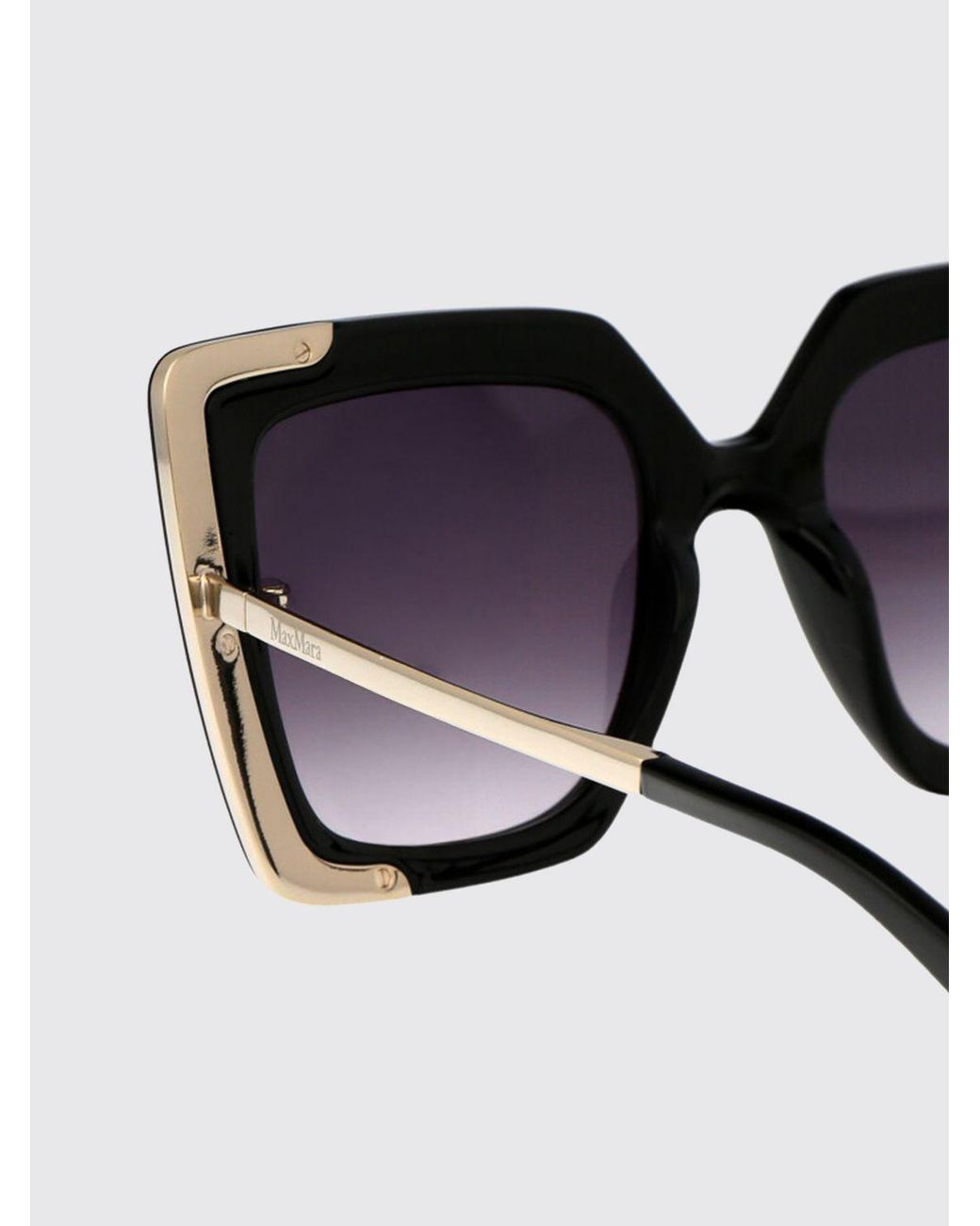 Max Mara Black Acetate Sunglasses for men