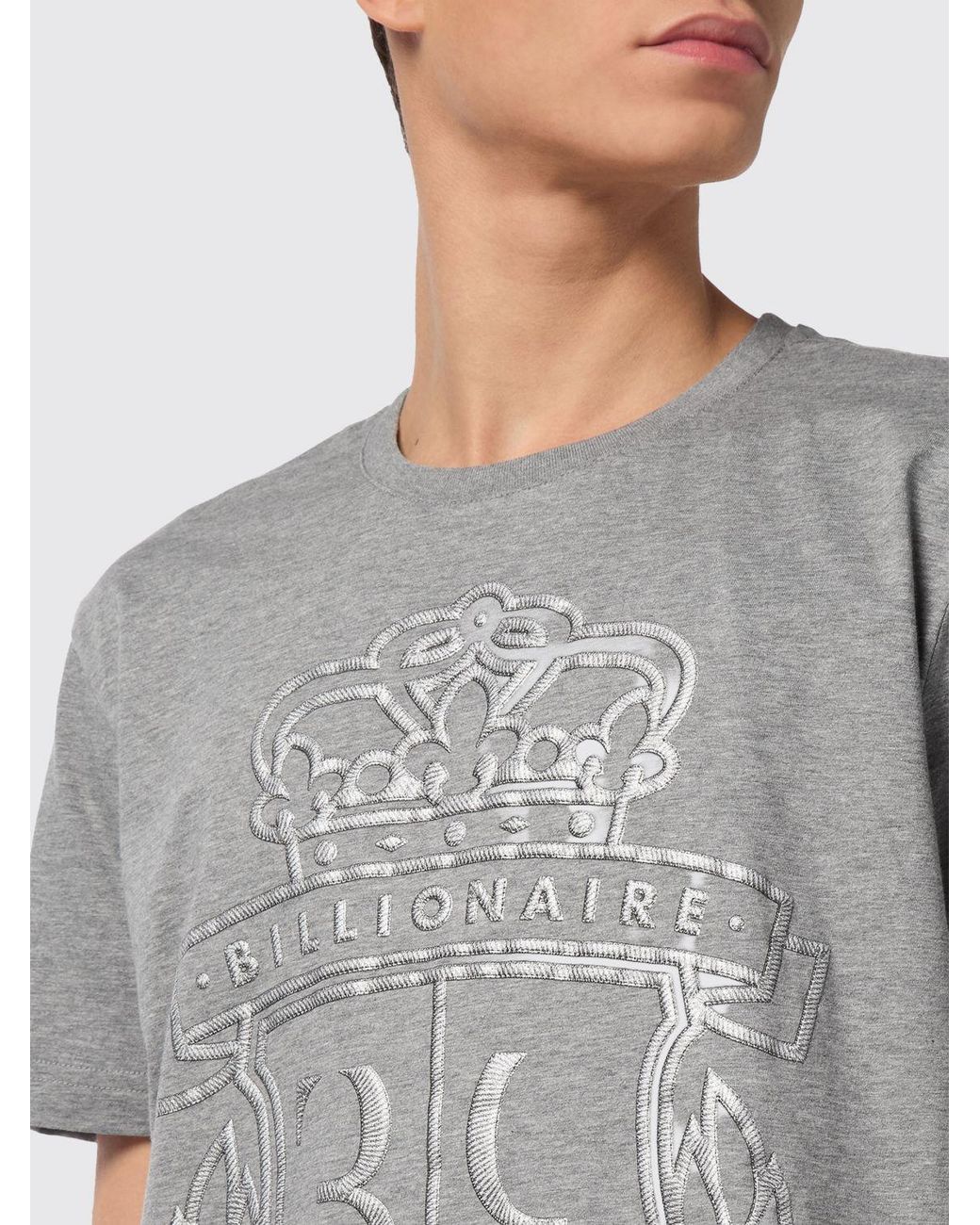 Billionaire Gray T-Shirt for men
